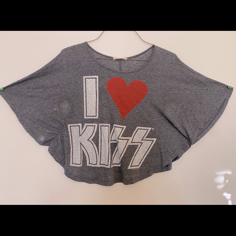 “I love KISS” Crop Top